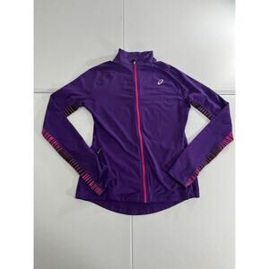 ASICS women’s pullover Qaurter zip Medium purple